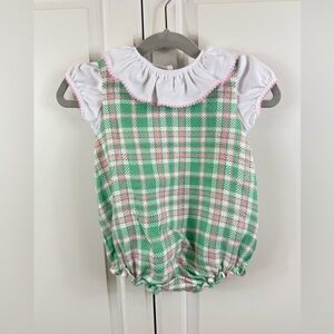The Beaufort Bonnet Company Brooksy Bubble Set in the Putney Plaid pattern